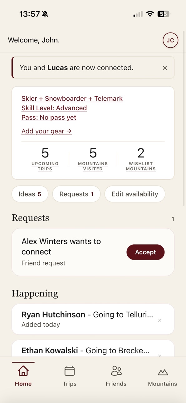 iPhone screenshot