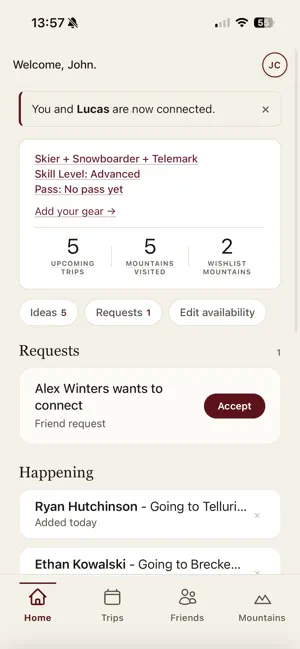 BaseLodge screenshot 1