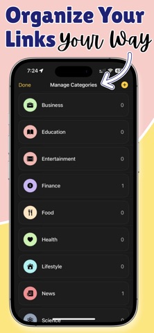 LinkList - Never Lose a Link Screenshot 1 of 5
