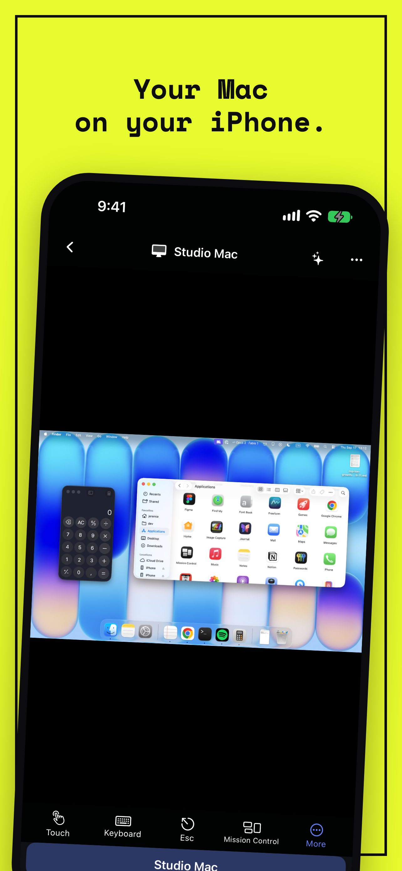 DualMac: VNC Remote Desktop