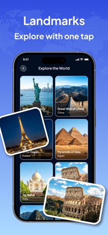 CartiVue – World Explorer iPhone screenshot
