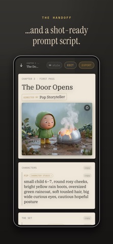 Prompt Script iPhone screenshot
