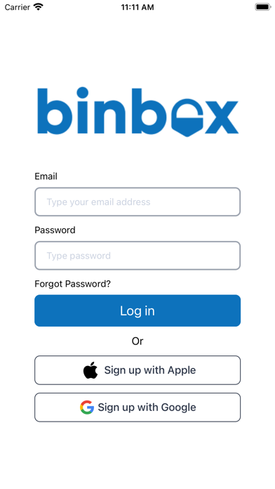 Binbox - Smart Locker Rentals Screenshot