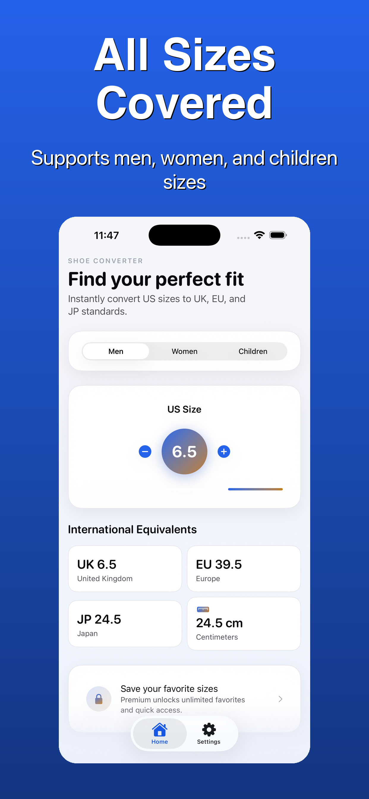 Shoe Size Ruler screenshot 3