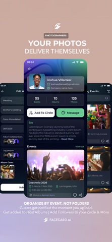FaceCard AI screenshot