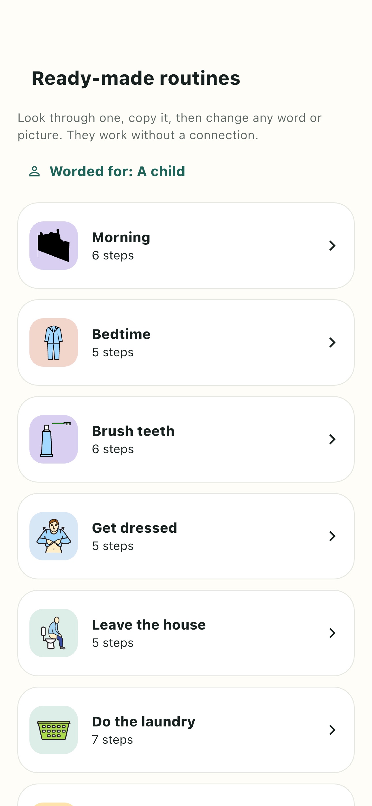 Screenshot 2 of VizuStep: Visual Schedule