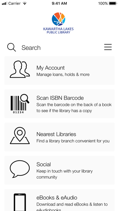 Screenshot #1 pour Kawartha Lakes Public Library