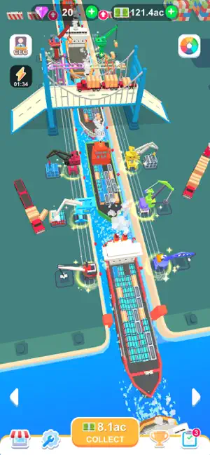 Freight Terminal Tycoon screenshot 2