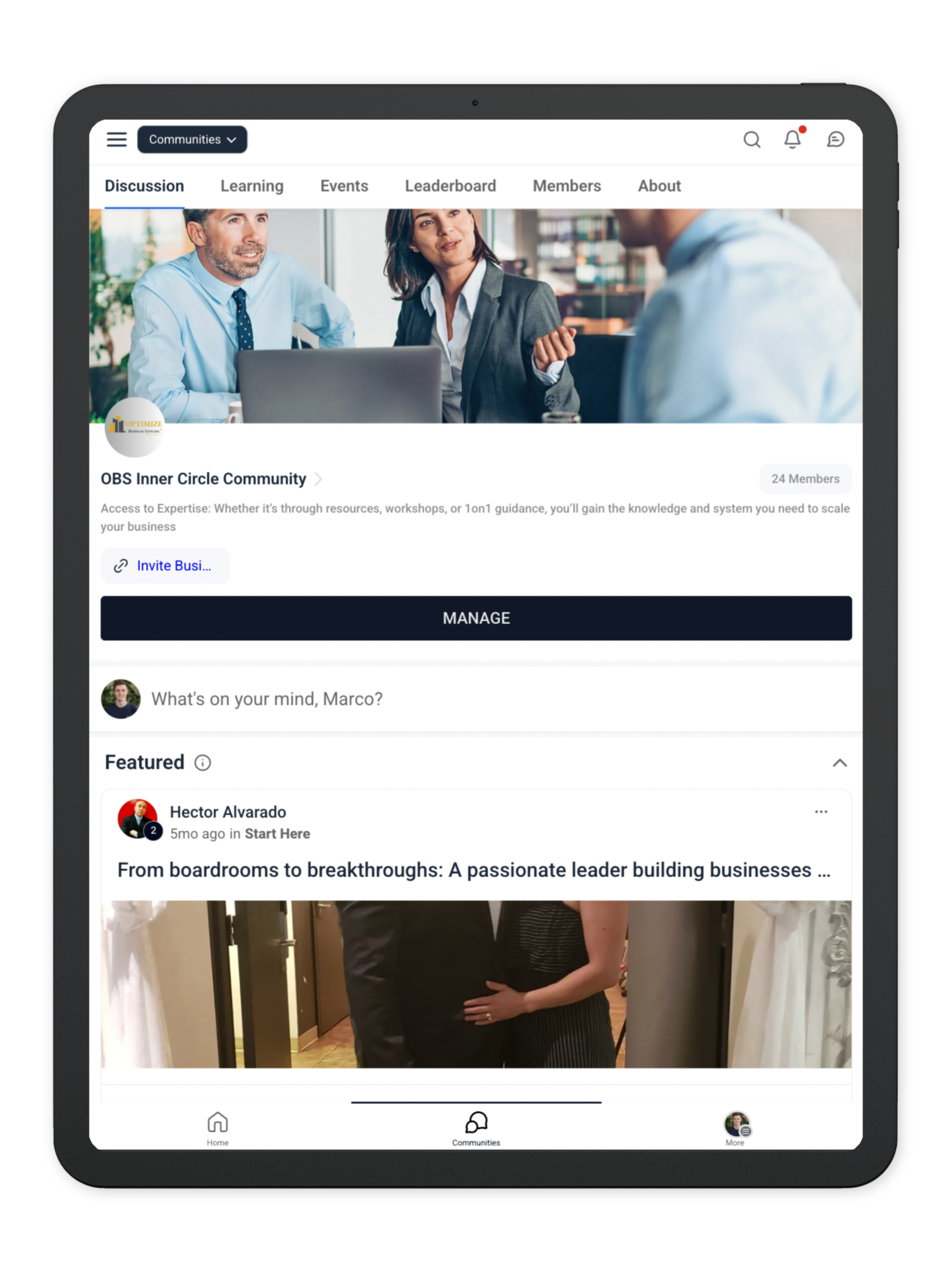 Optimize Business Systems