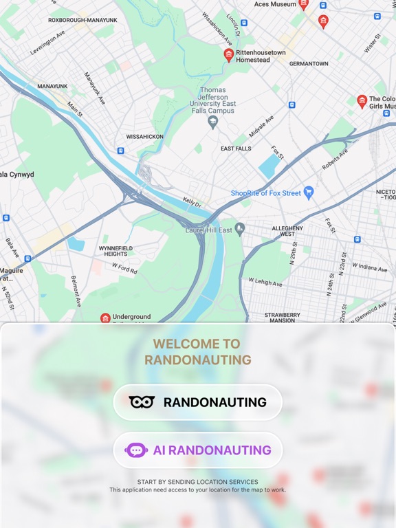 Randonauting Adventure Around iPad screenshot 6 - Lifestyle app
