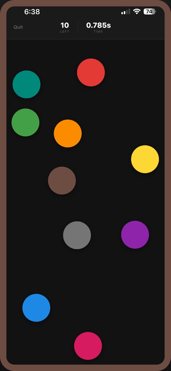 iPhone screenshot