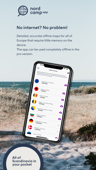 nordcamp Camp & Travel guide Screenshot