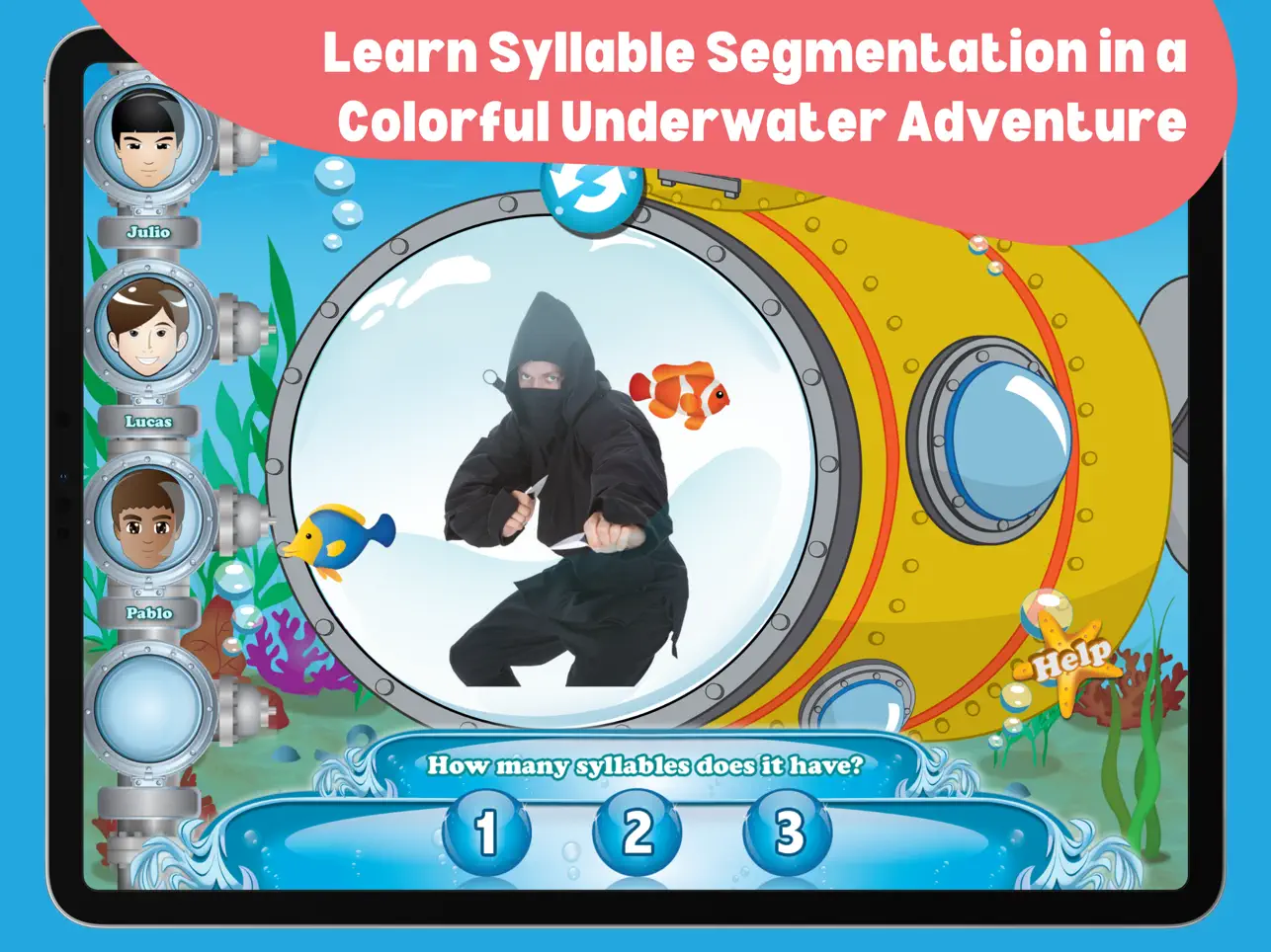 Screenshot #5 pour Syllables Splash