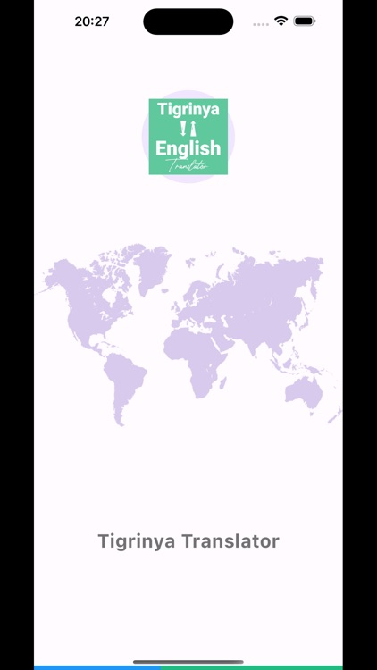 Tigrinya Translator - English