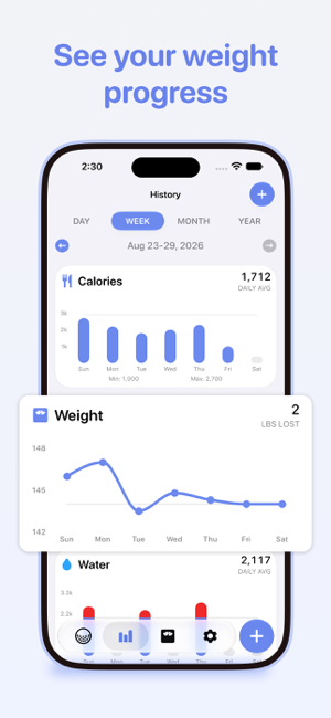 Calorie Counter - Calory AI Screenshot