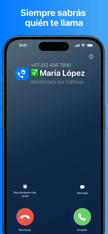 CallApp Identificador Llamadas screenshot 1 of 6