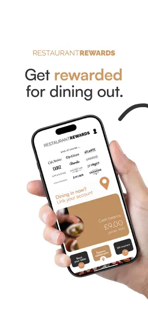 Restaurant Rewards by DRG iPhone screenshot 1
