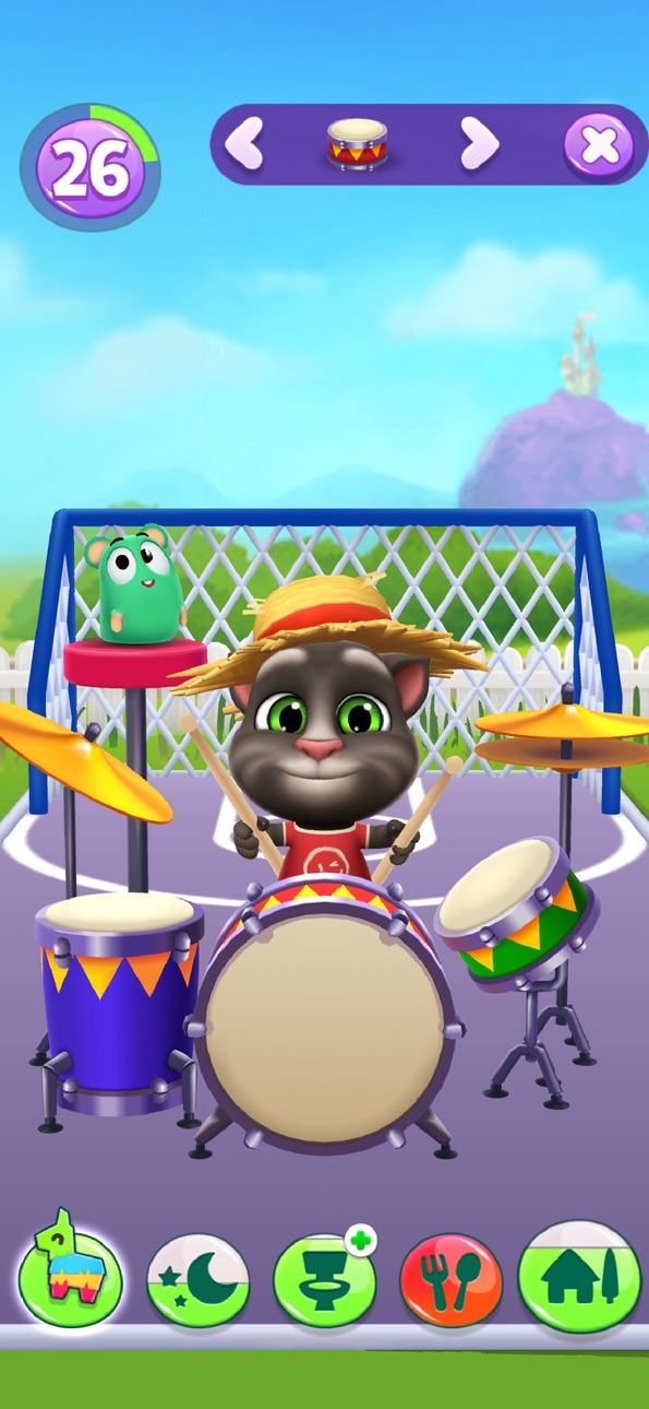 My Talking Tom 2 iOS Mod IPA screenshot 7 - iOS game interface