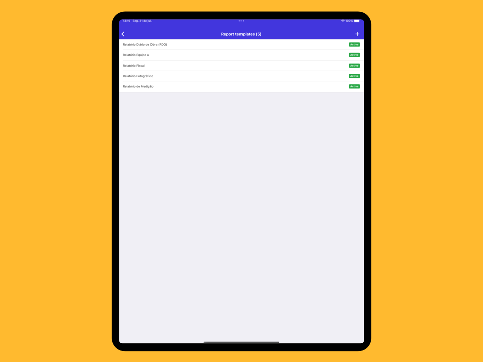 #5. Daily Report App (iOS) 由: Tiago Oliveira