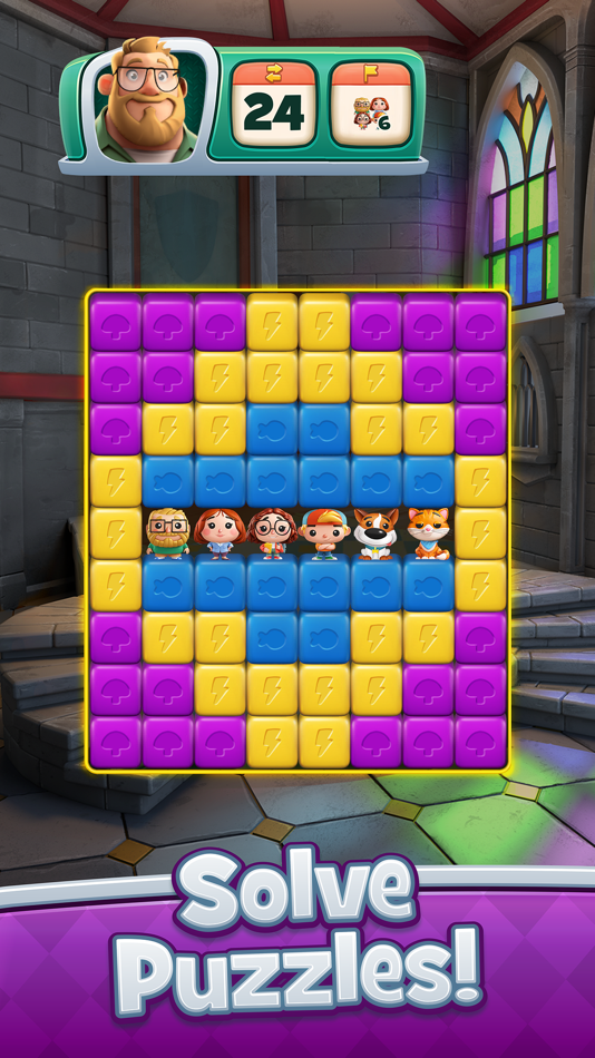 #1. Time Blast: Puzzle Game (iOS) By: Wildlife Studios