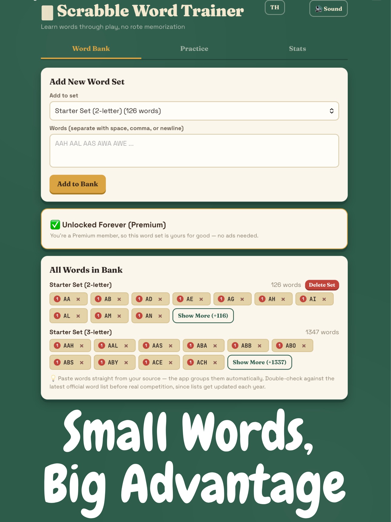 Screenshot 7 of Scrabble Word Trainer