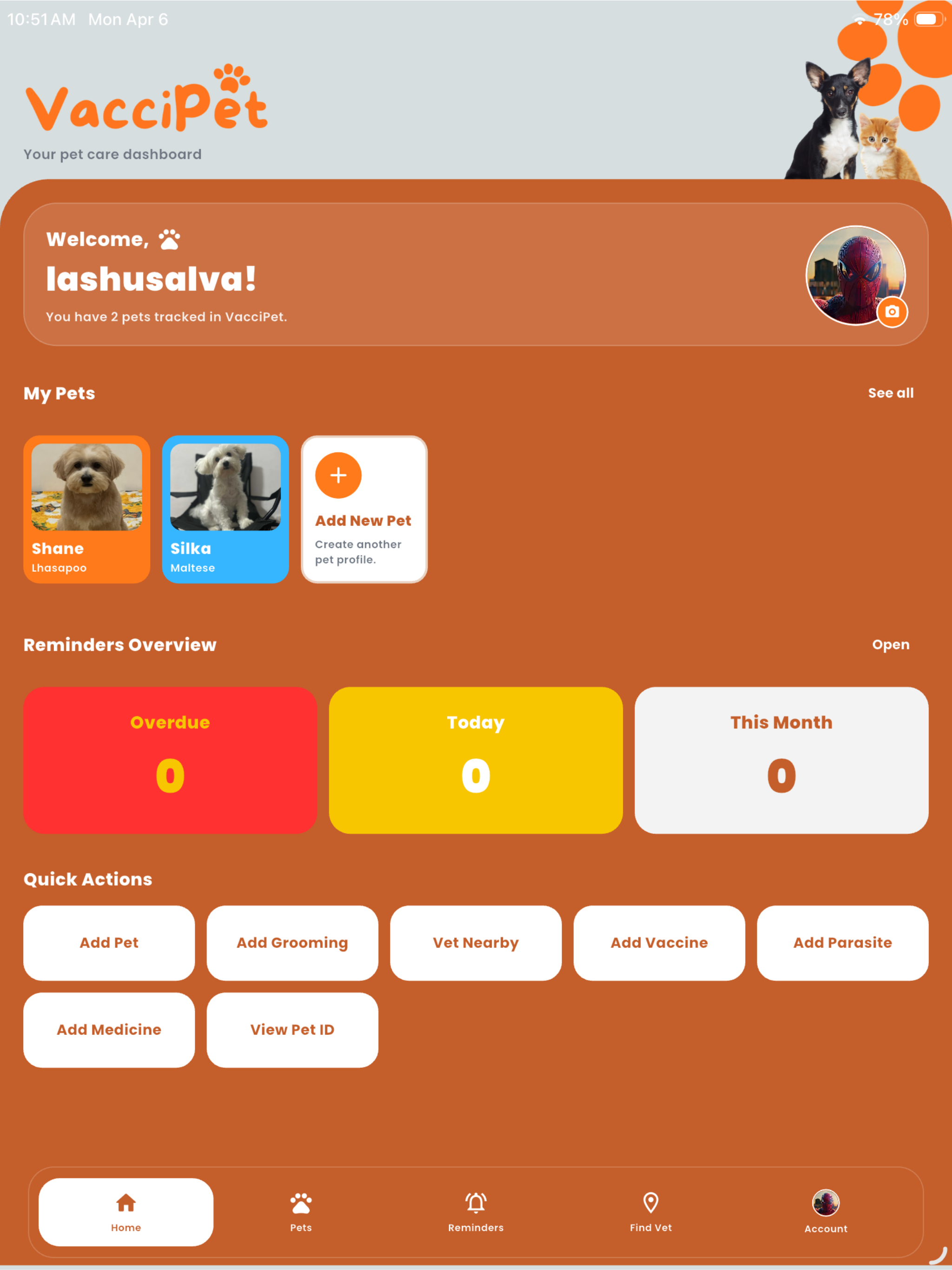 VacciPet App screenshot 8
