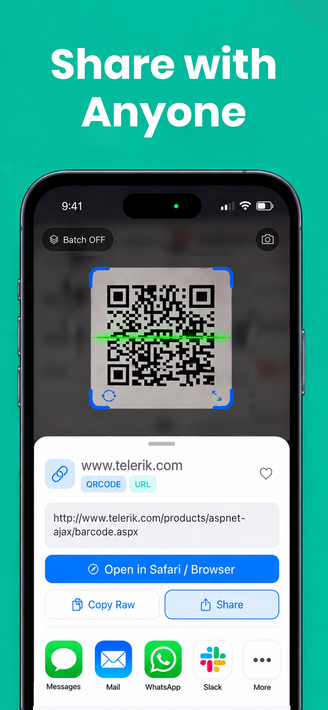 Screenshot 8 of QR Code Read & Barcode Scan