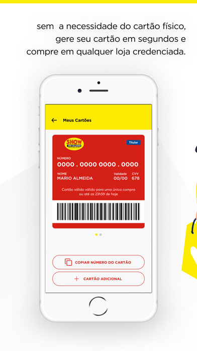 Cartão Show dos Calçados Screenshot