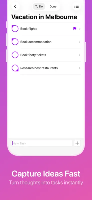 Simple To Do List - Notions screenshot 2 of 4