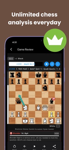 ChessLab: Openings & Puzzles Screenshot 2 of 8