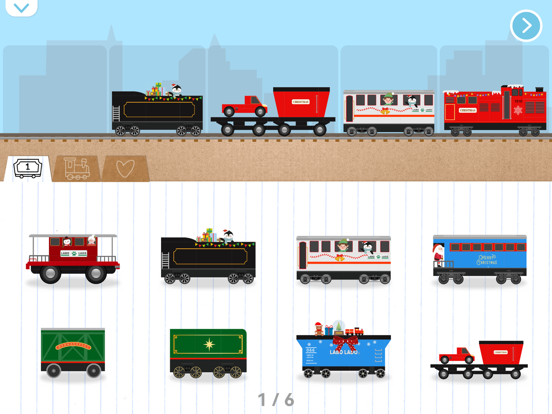 Labo Christmas Train:Kids Game iPad screenshot