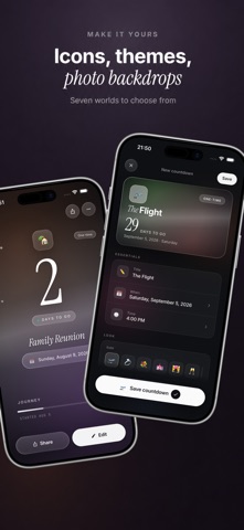 Til — Beautiful Countdowns iPhone screenshot