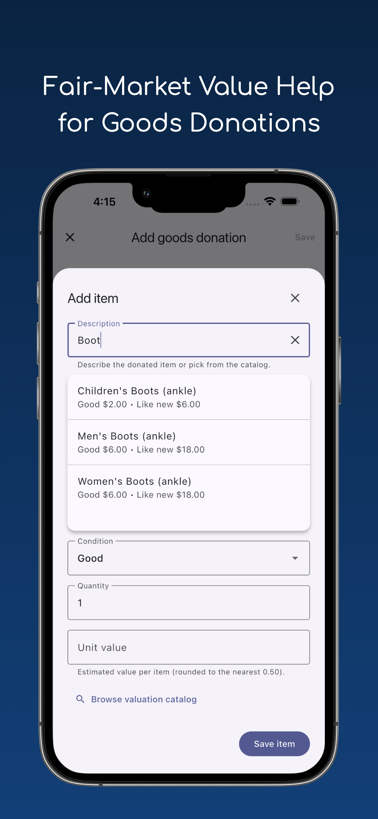 Donations Tracker screenshot 4