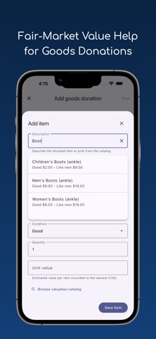 Donations Tracker Screenshot 4 of 8