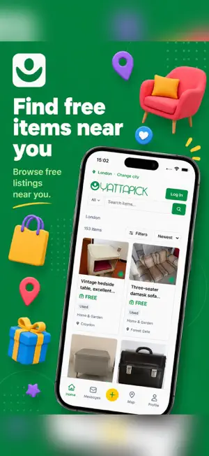 yattapick - free stuff nearby screenshot 1