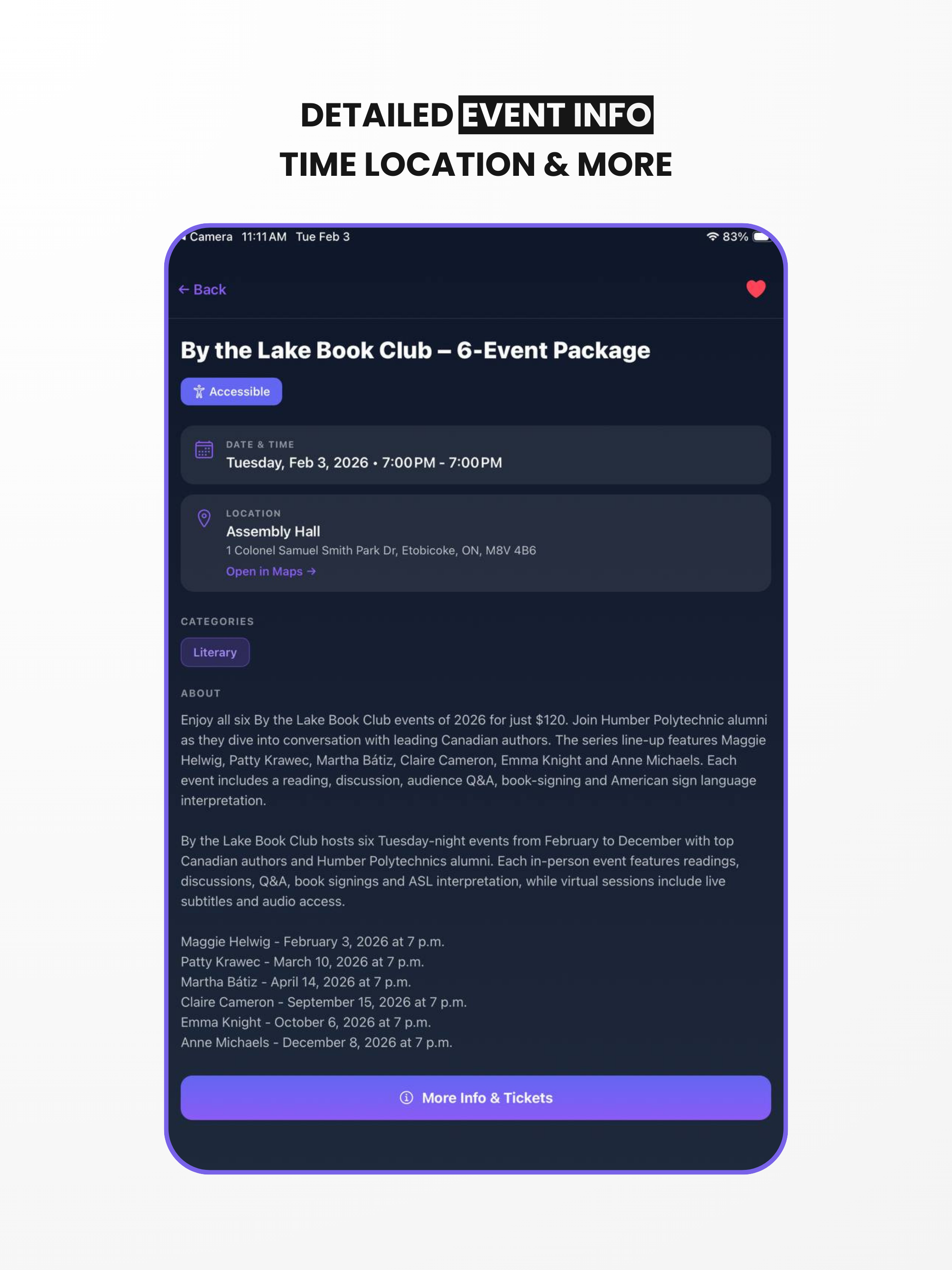 TO Events