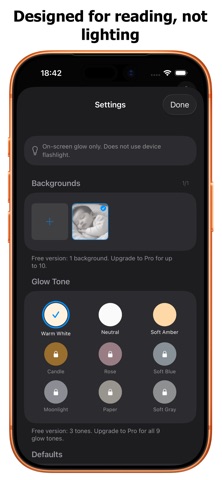 MemoryGlow - Ambient Calm iPhone screenshot