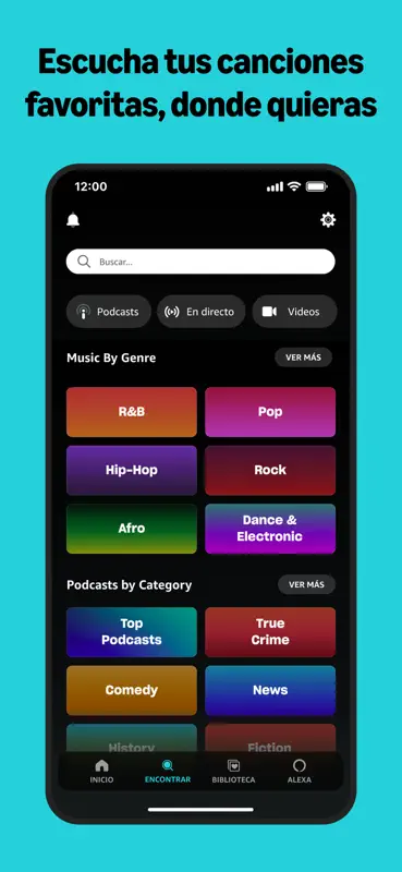 Amazon Music: Escucha podcasts screenshot 8 of 8