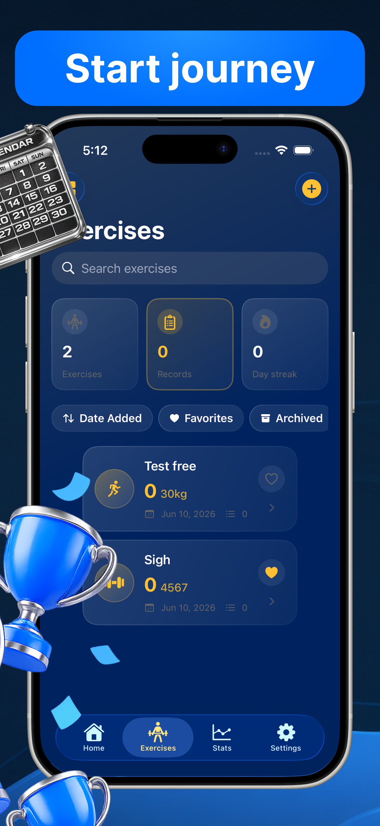 GoalStreak.fit screenshot 3