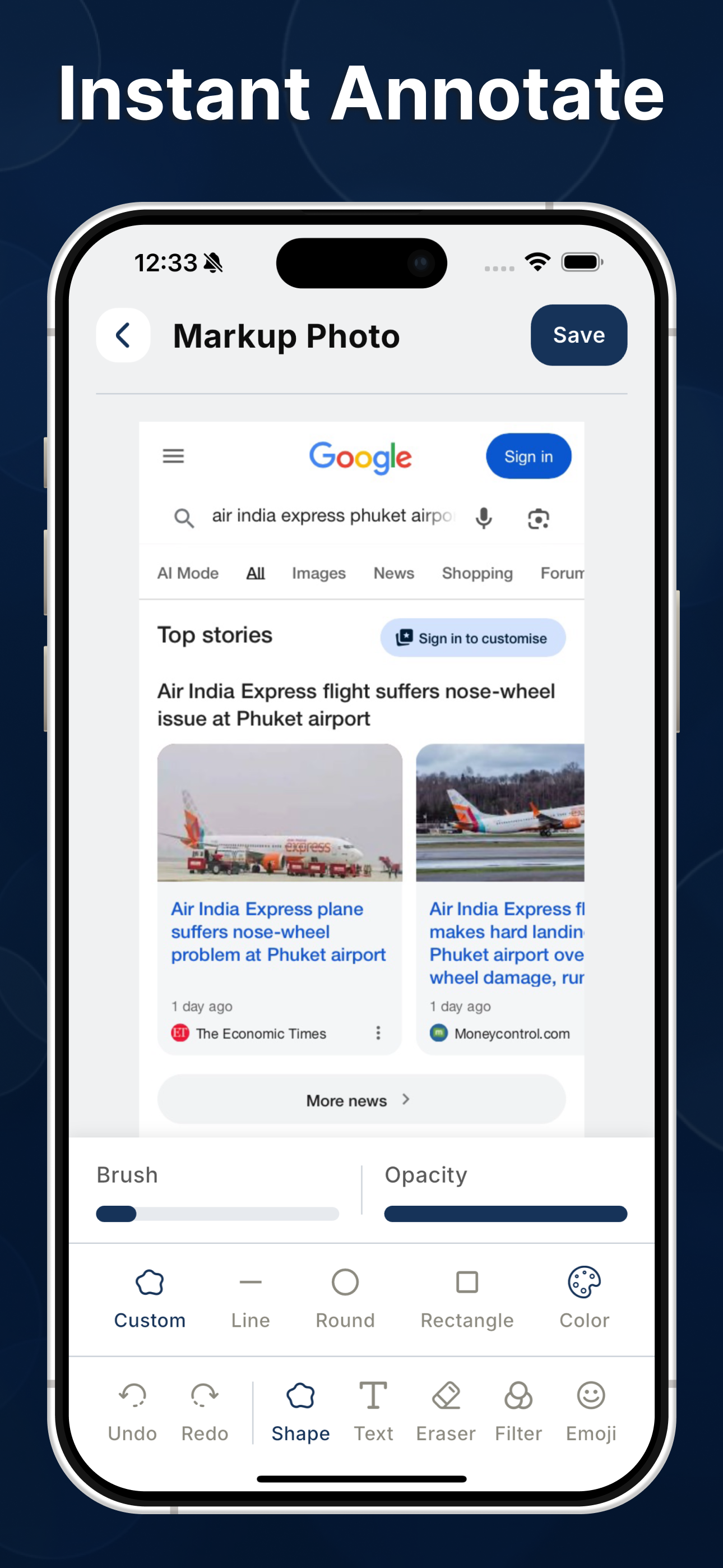 Long: Full Screenshot Capture