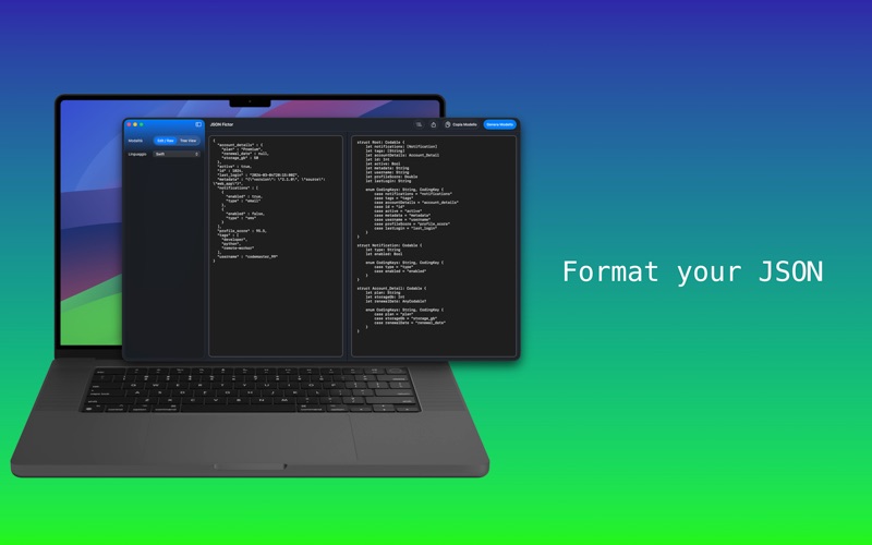 JSONFictor screenshot