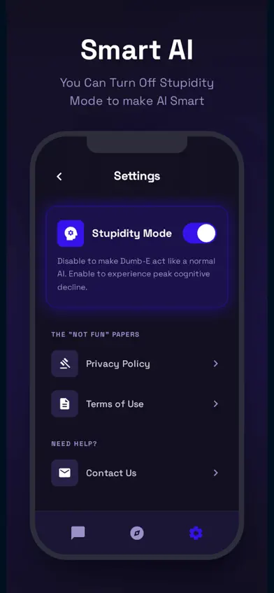 Dumb-E : Stupid Offline AI screenshot 3