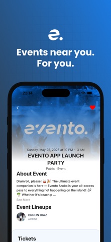EVENTO. screenshot