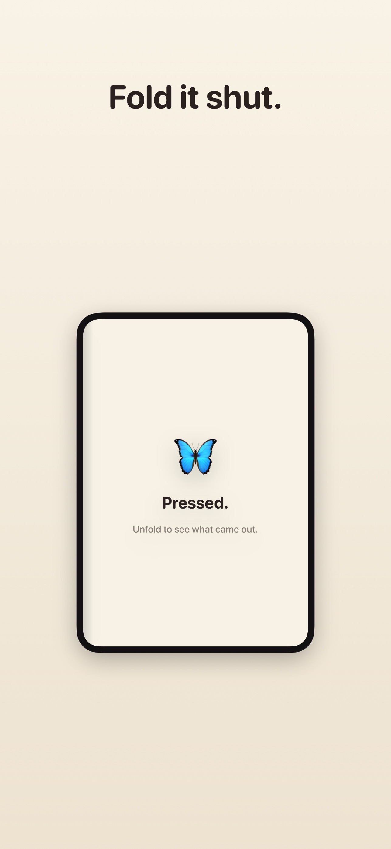 Screenshot 2 of Foldprint: Butterfly Painting