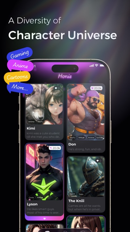 AI Honie: Fun & Fantasy Chats