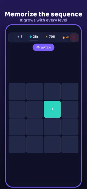 Memorhit: Memory Trainer screenshot 1