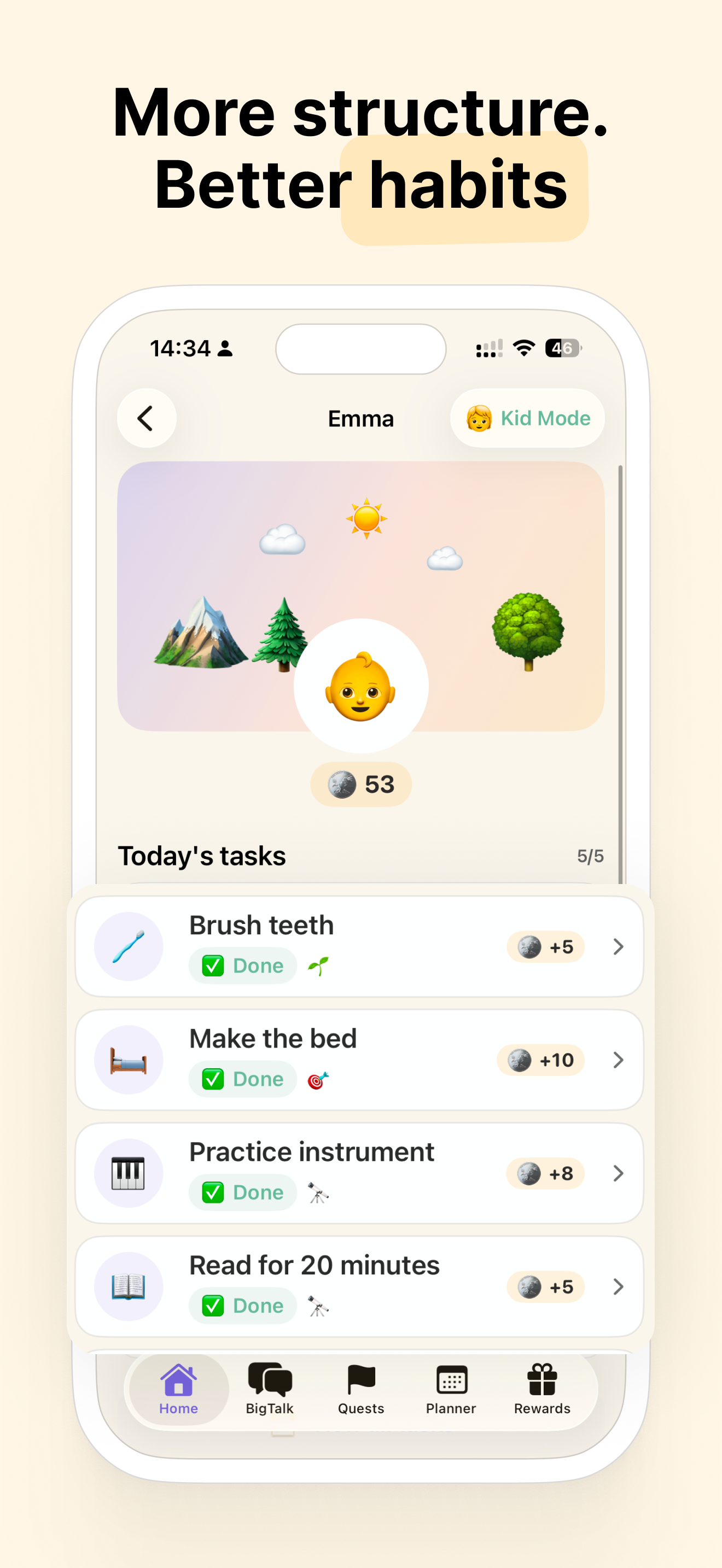 KidWins: Kids Chore Tracker screenshot 4