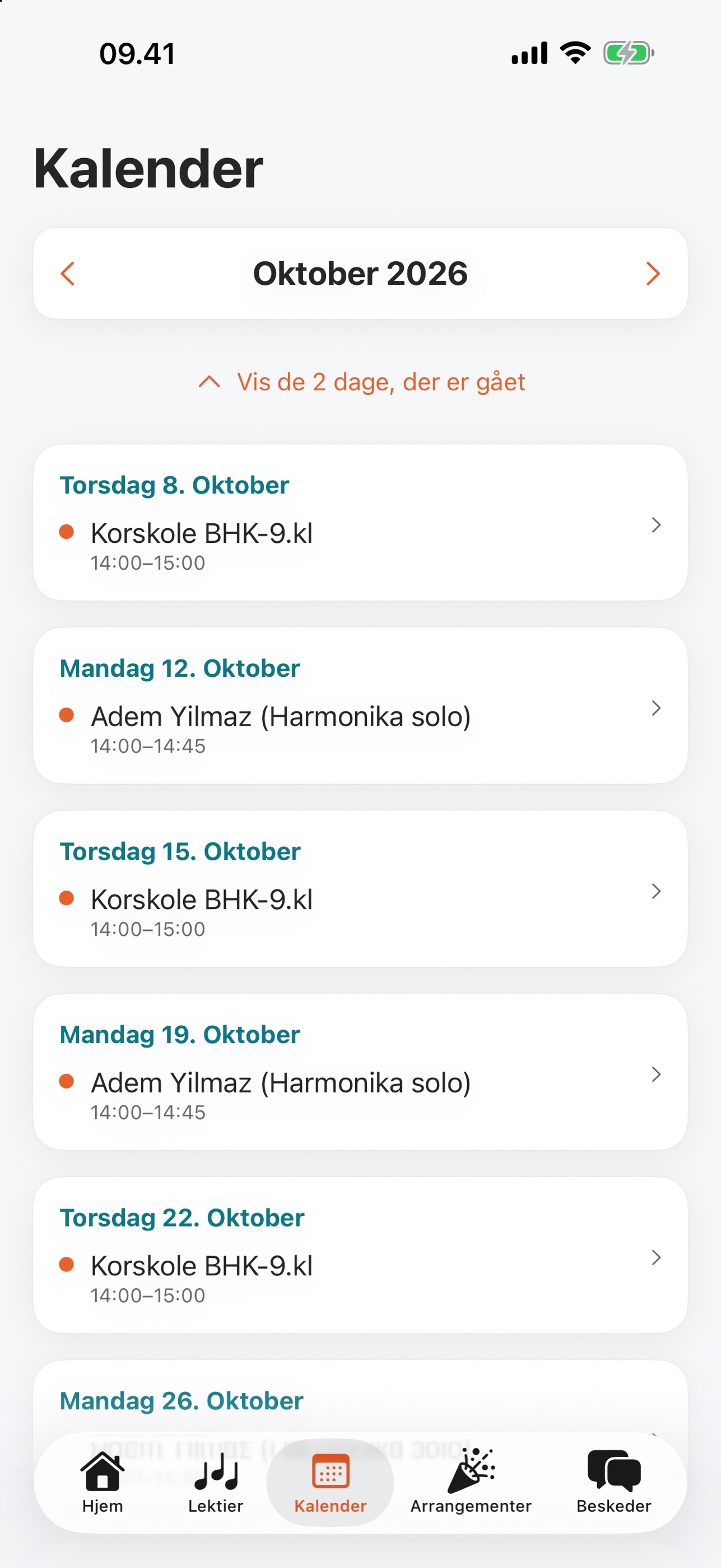 Screenshot 4 of Byens Musikskole