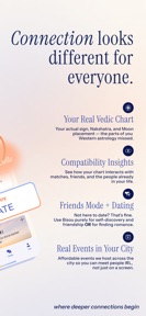 Bisou: Astrology + Connection screenshot