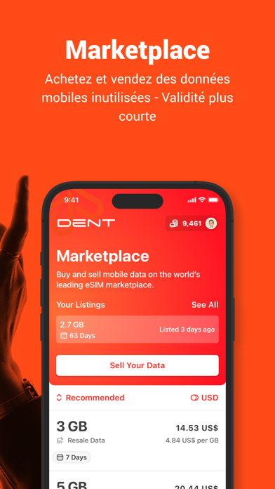 Screenshot #3 pour Tunz : eSIM Data Voyage